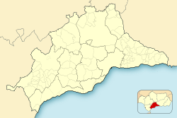 Macharaviaya is located in Province of Málaga