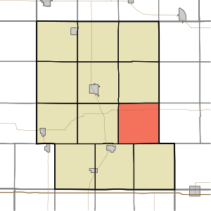 Map highlighting Greeley Township, Audubon County, Iowa.svg