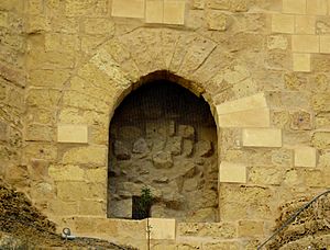 Medieval sally-port on north enceinte, Citadel, Victoria, Gozo