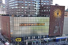 Metronome in Union Square, New York City