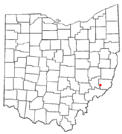 Location of Stafford, Ohio