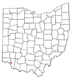 Location of Withamsville, Ohio