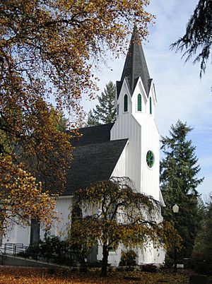 Old Scotch Church autumn - Hillsboro Oregon