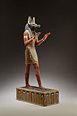 Statuette of Anubis MET 38.5 EGDP022863