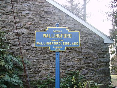 Wallingford historic sign