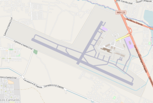 Aeropuerto Internacional de Guadalajara location map.png