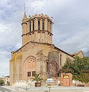 Castelsarrasin - Eglise Saint-Sauveur - Façade ouest