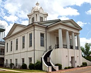 Lowndes County Courthouse in Hayneville