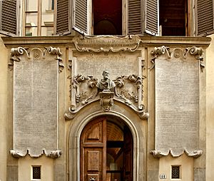 Palazzo dei Cartelloni 11 via Sant'Antonino Firenze