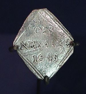 Siege piece shilling from Newark-on-Trent