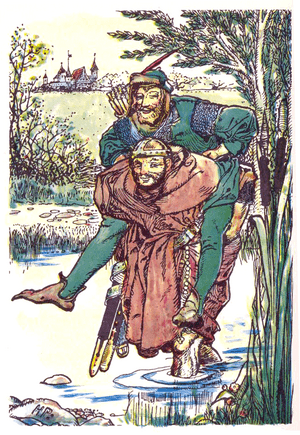 The Merry Adventures of Robin Hood, 2 Frontispiece