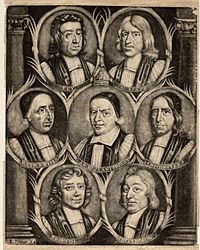 The Seven Bishops Committed to the Tower in 1688 from NPG (2)