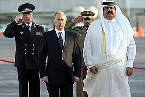 Vladimir Putin in Qatar 12 February 2007-1