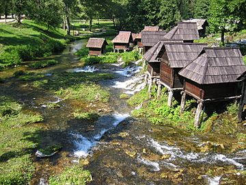 Watermills Pliva Jajce Bosnia