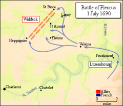 Battle of Fleurus, 1 July 1690
