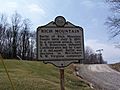 Battle of Rich Mountain-Historical Marker