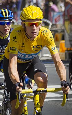 Bradley Wiggins, 2012 Tour de France finish