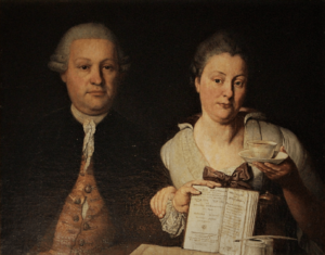 Leopold Auenbrugger and his wife Marianne.png