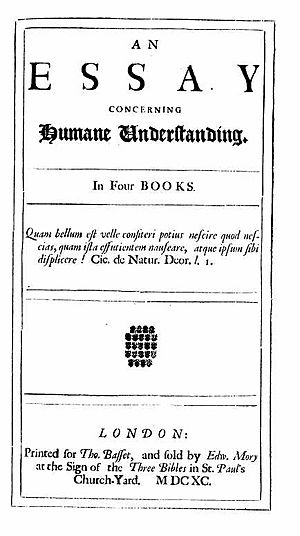 Locke Essay 1690