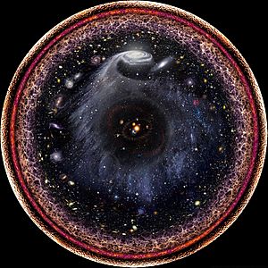 Logarhitmic radial photo of the universe by pablo budassi 9MFK