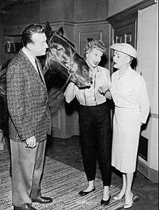 Lucy wins racehorse 1958