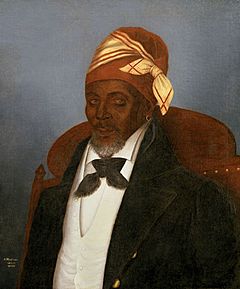 Portrait of a Black Man by Julien Hudson 1835