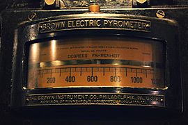 Pyrometer from Fireboat Firefighter 's Engine Room