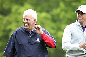 Rory McIlroy and father
