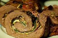 Sliced Flank Roulade
