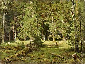 1880er Ivan Shishkin Wald anagoria