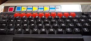 BBC Domesday machine keyboard