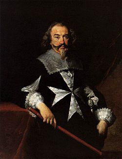 Bernardo Strozzi - Portrait of a Maltese Knight - WGA21927