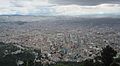 Bogota as seen from Montserrat
