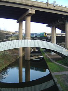 Canal at Gravelly Hill Interchange - 2009-03-19