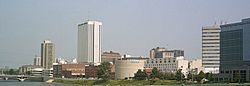 Cedar Rapids skyline