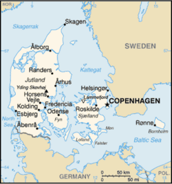 Denmark-CIA WFB Map