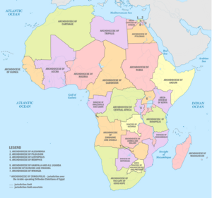 Dioceses and Archdiocese of the Greek Orthodox Church of Alexandria and of All Africa