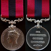 Distinguished Conduct Medal - George VI