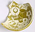 Fragment of a Bowl Depicting a Mounted Warrior, 11th century. 86.227.83