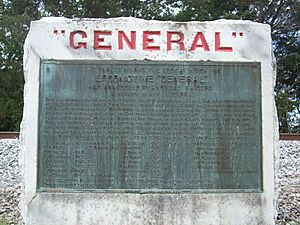 General (Locomotive) Monument, Ringgold (Catoosa County, Georgia)