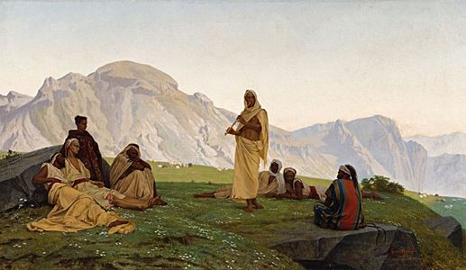 Gustave Boulanger, A Bedouin Musician, 1859, private collection