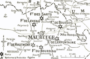 Maubeuge fortress zone, 1914