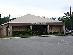 The U.S. Post Office in McCalla, Alabama