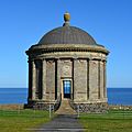 Mussenden Temple, Northern Ireland. Built between 1783 and 1785 cropped