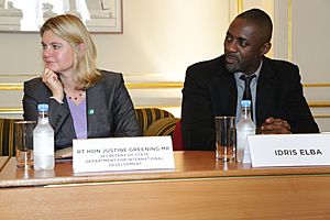 Secretary of State Justine and actor Idris Elba (15395070906)