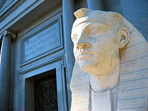 Stanford Mausoleum Sphinx