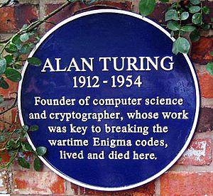 Turing Plaque