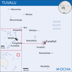 Tuvalu - Location Map (2013) - TUV - UNOCHA