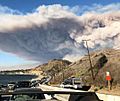 Woolsey Fire evacuation from Malibu on November 9, 2018