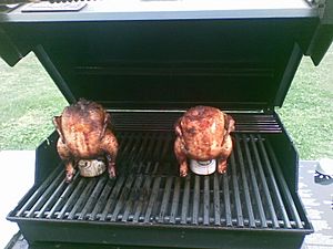 Beer can chicken 3